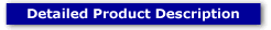Detailed product descriptions