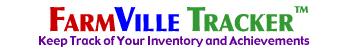 Easy to use inventory tracker for your farm in FarmVille