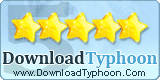 5 Stars Awarded on Download Typhoon