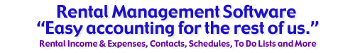 Accounting software for the rest of us - Complete small business management software solutions. Perfect for keeping track of your income and expense, time billing, inventory management, and rental property tenant payments and reservations.